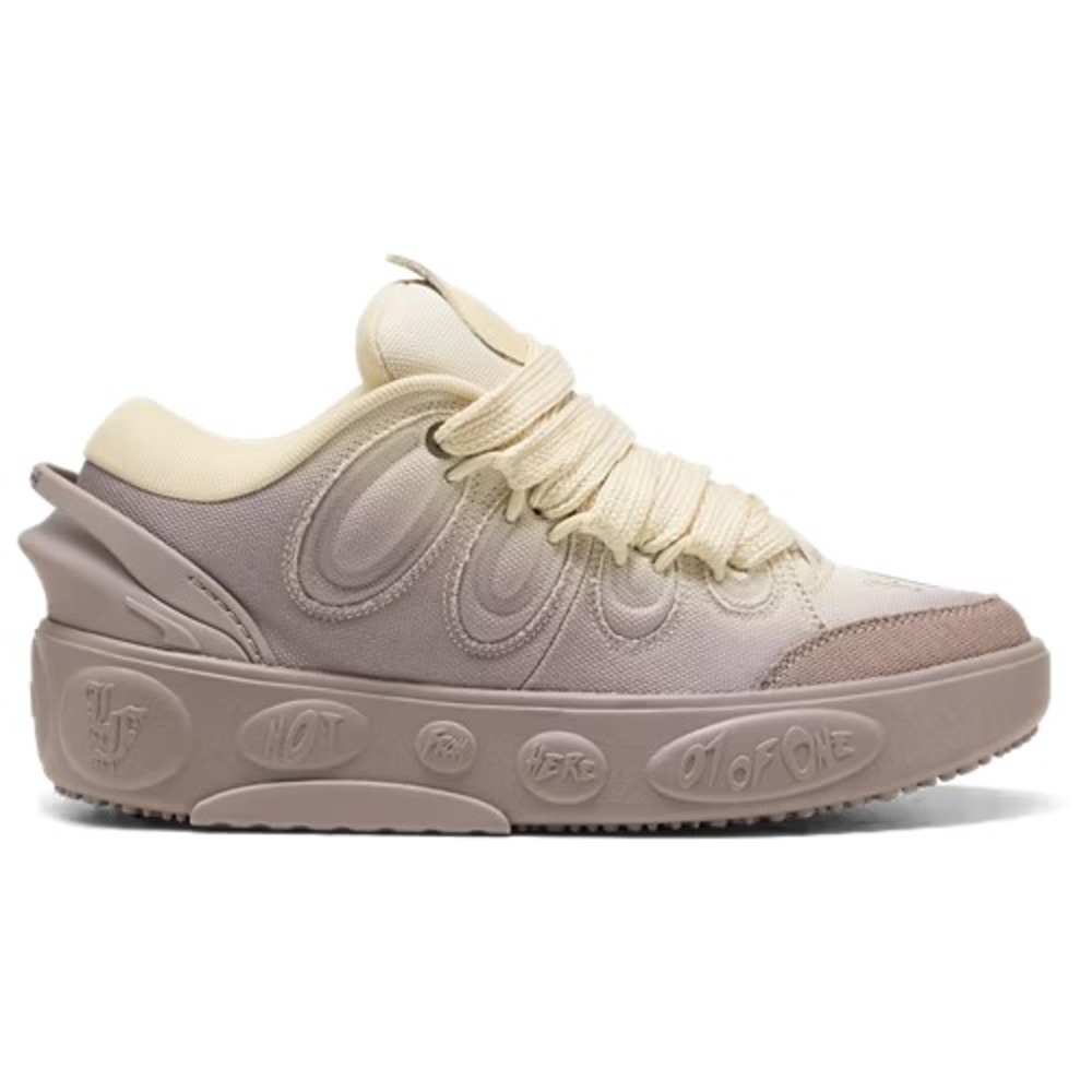 Big Kids Size 5 - Puma La Francé Gradient JR Sandstone Purple Shoes Sneakers